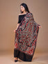 Women's Pure Wool Faux Pashmina Aari Embroidery Stole